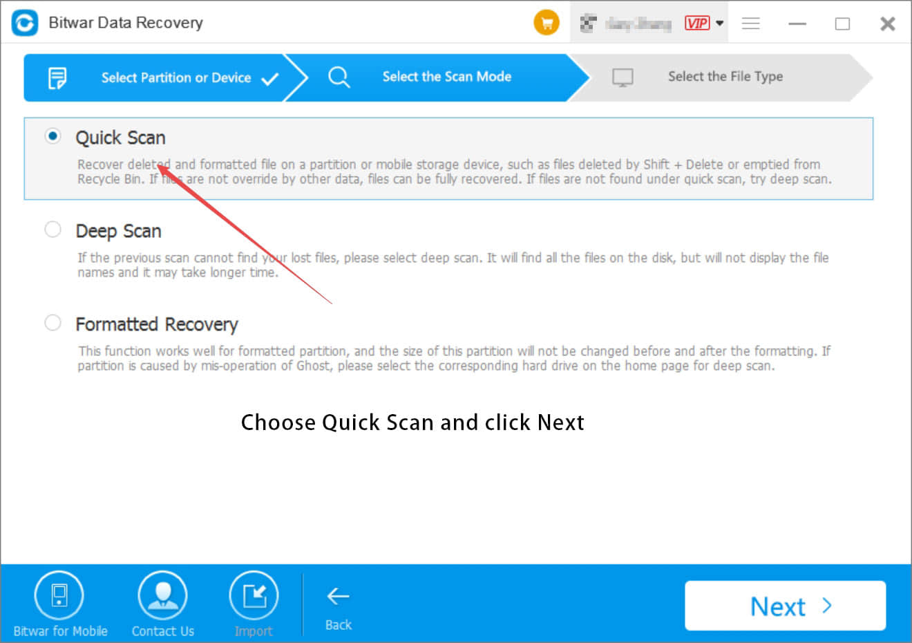 How to recover data with original folder name