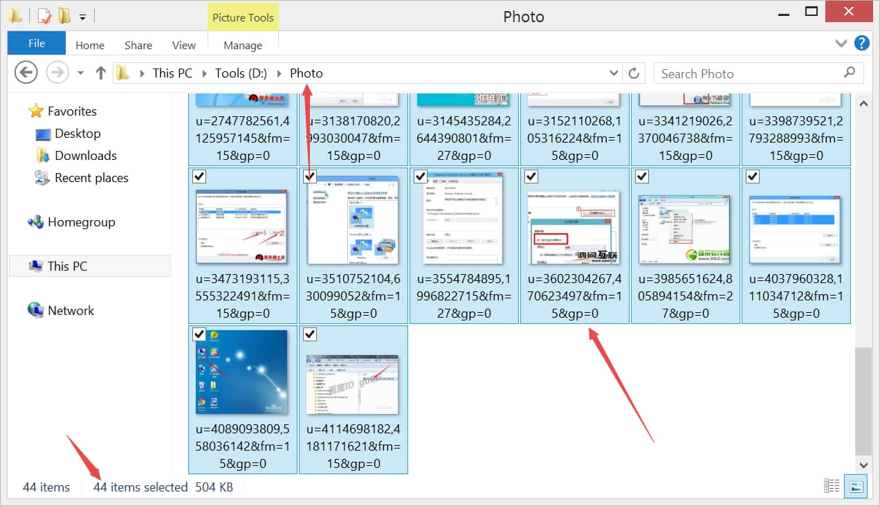 How to recover data with original folder name