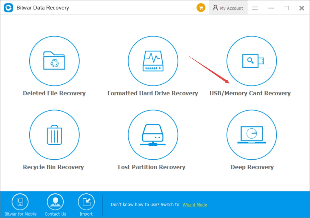 Bitwar Data Recovery Software 6.35 pen drive recovery