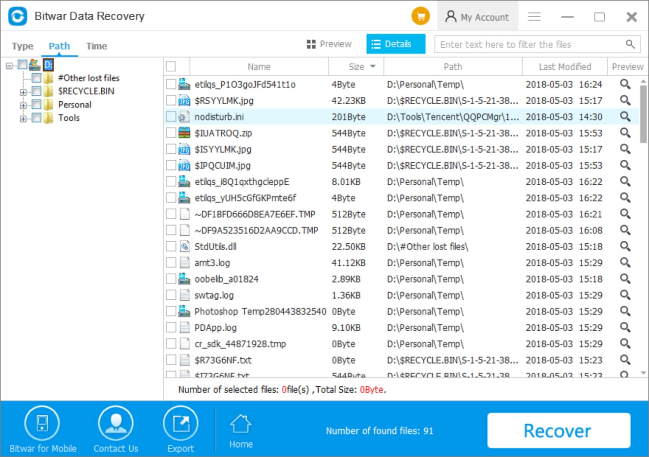 Bitwar data recovery safe to use