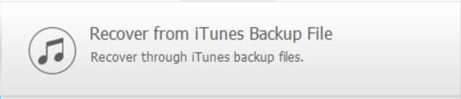 7.Bitwar iPhone Data Recovery - Recover from iTunes Backup File