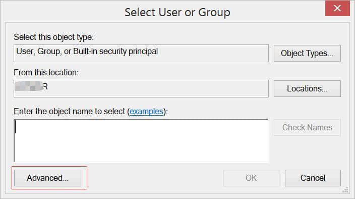 invalid value for registry